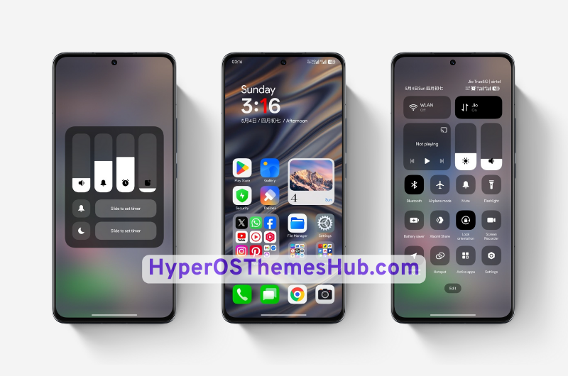Free and Unbounded HyperOS Theme