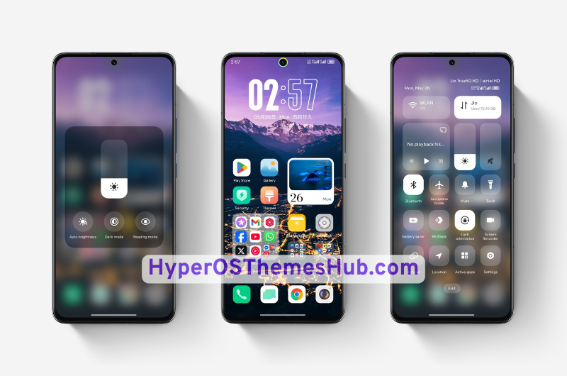 Surging Depth of Field Smart Ring HyperOS Theme