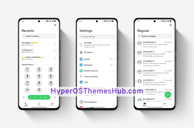 HyperOSThemesHub.com 15 1 Super White HyperOS Theme