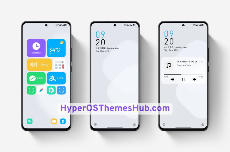 HyperOSThemesHub.com 23 Perfectly Rounded Corners HyperOS Theme