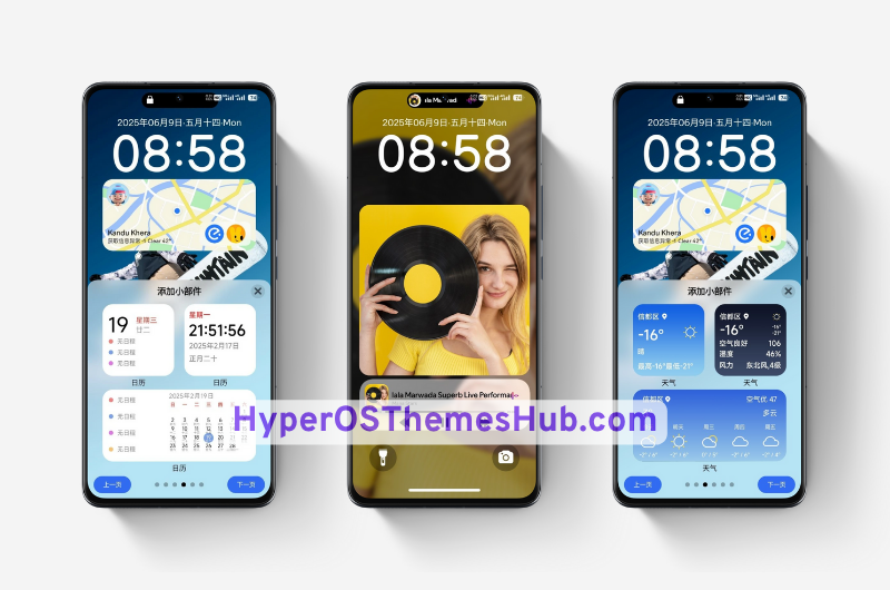 HyperOSThemesHub.com 44 The Paper Super Parts HyperOS Theme