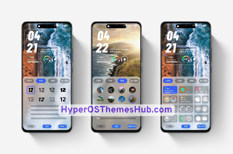 The Paper AP18 HyperOS Theme Loaded with Features & Blur 2 HyperOSThemesHub.com 5 1 The Paper AP18 HyperOS Theme