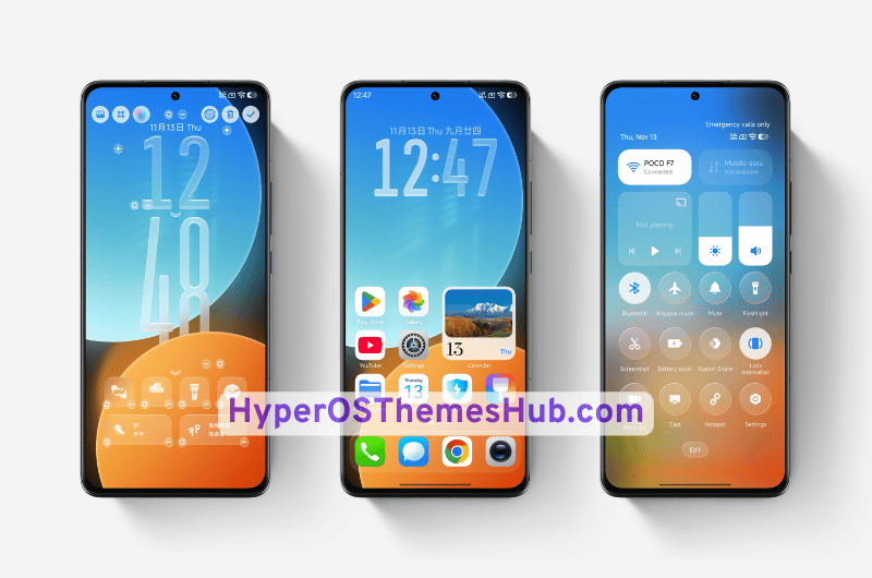 Free Canvas HyperOS Theme for Xiaomi, Redmi, & POCO 2 HyperOSThemesHub.com 11 2 Free Canvas HyperOS Theme