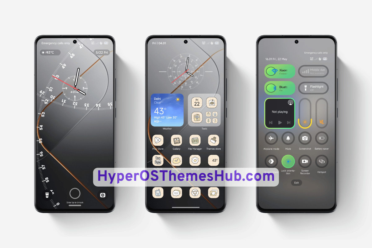 CTR-7 HyperOS Theme for Xiaomi, REDMI, & POCO 2 HyperOSThemesHub.com 53 CTR-7 HyperOS Theme
