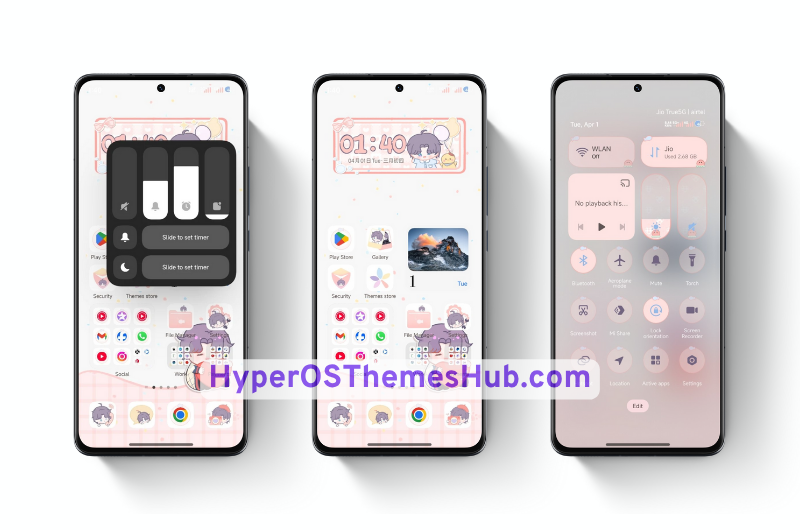 Baby Fish Customisation HyperOS Theme