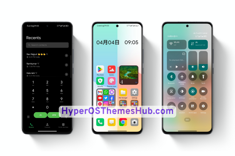 Emboss Pro HyperOS Theme