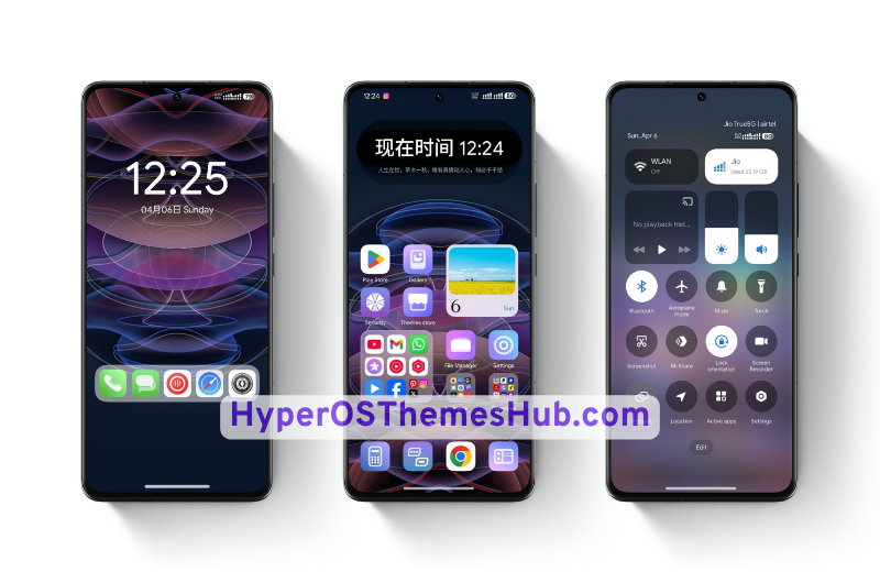 Super Dark Night Next HyperOS Theme