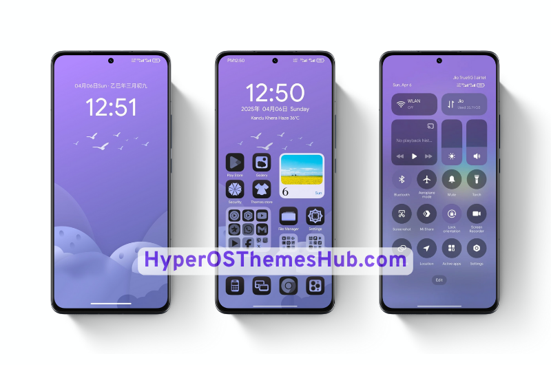 Dark Inspiration HyperOS Theme