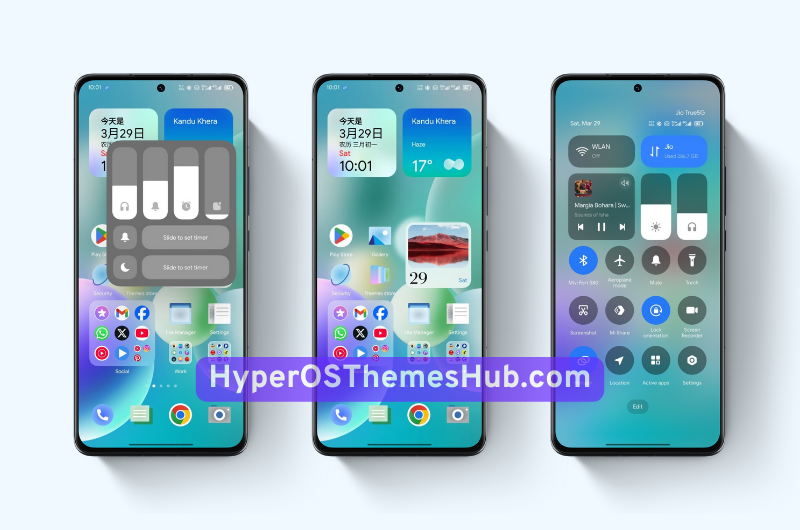 Fluent HyperOS Theme