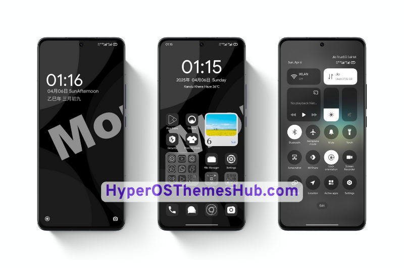 Dark Matter HyperOS Theme