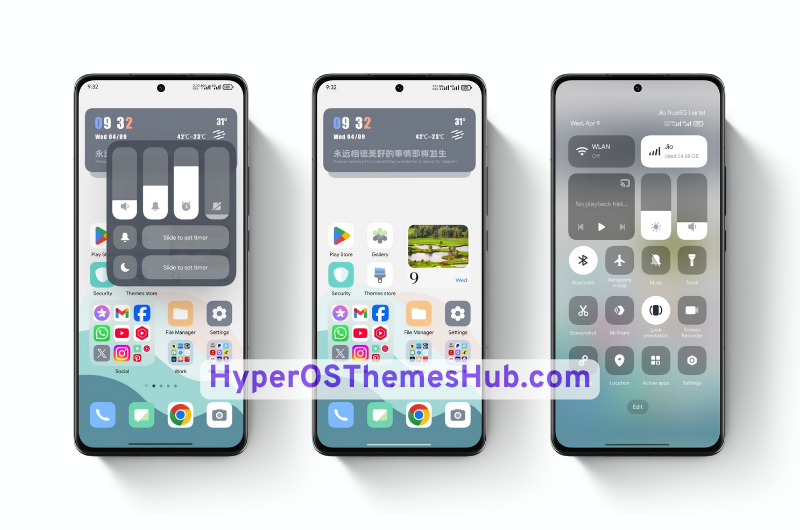 Blame UI HyperOS Theme