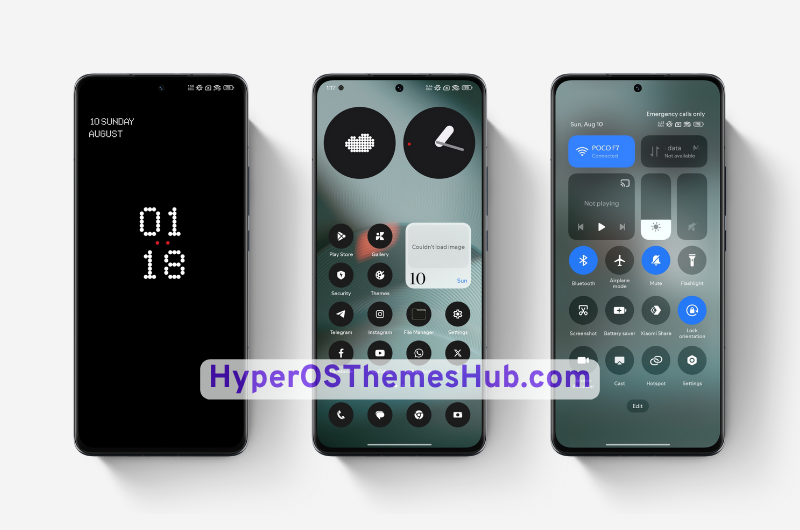 AchromaticUI HyperOS Theme