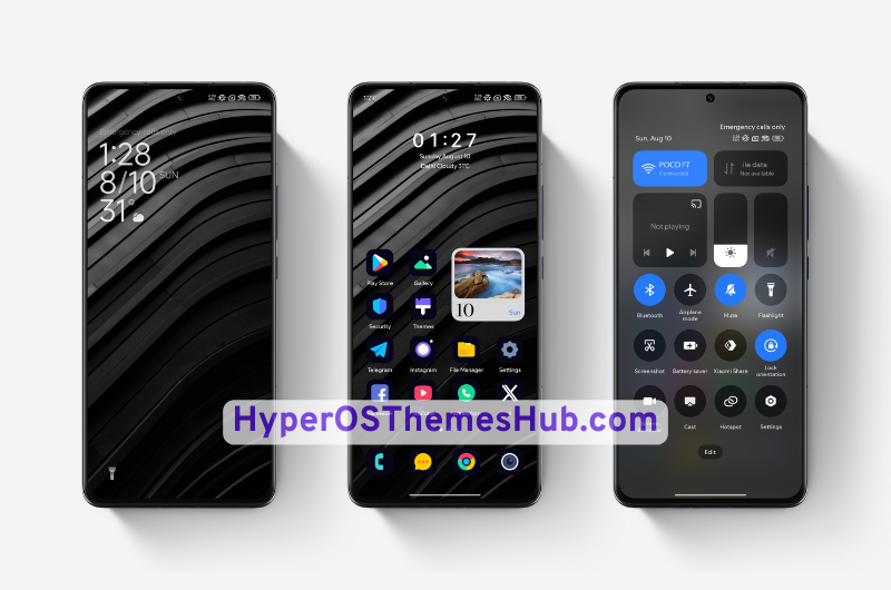 Dark Duo HyperOS Theme