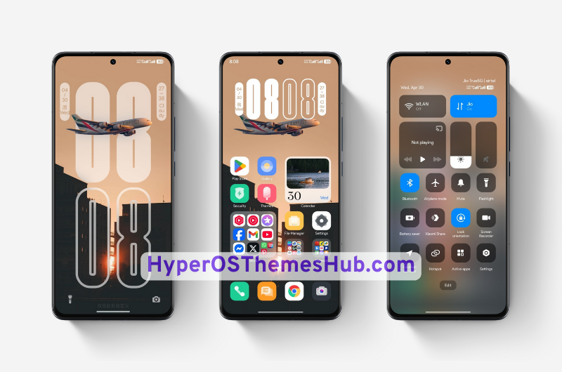 Super Surging Depth of Field HyperOS Theme