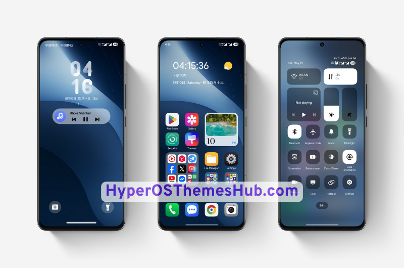 Star Burning HyperOS Theme