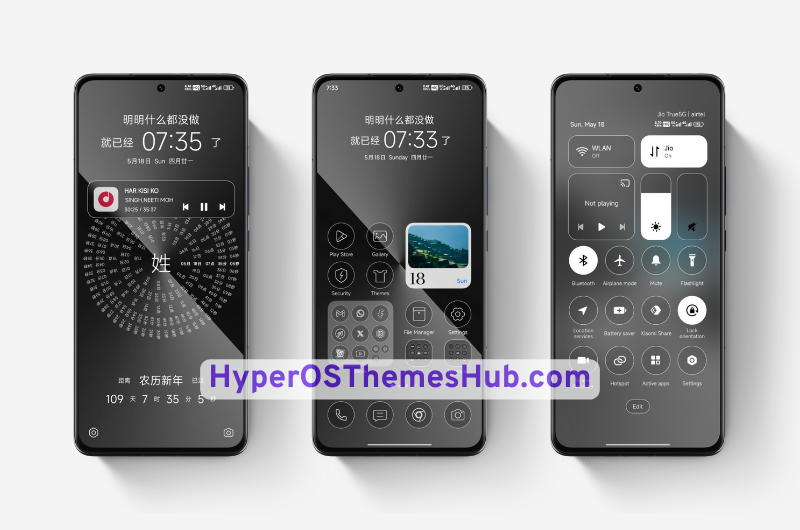 Time Pro HyperOS Theme