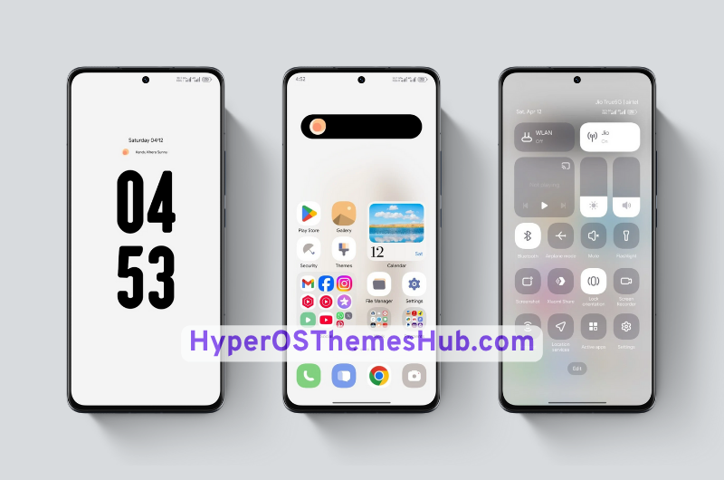 Dual-Screen Video HyperOS Theme
