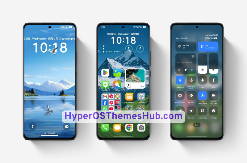 Extremely Clear HyperOS Theme