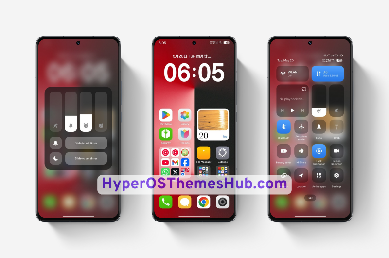The Paper 2 HyperOS Theme