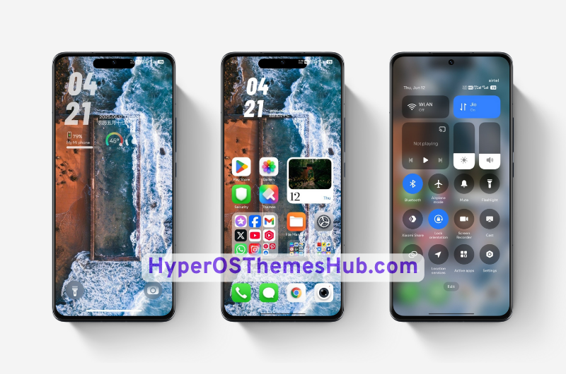 The Paper AP18 HyperOS Theme Loaded with Features & Blur 1 The Paper AP18 HyperOS Theme