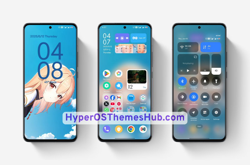 Native two-dimensional HyperOS Theme
