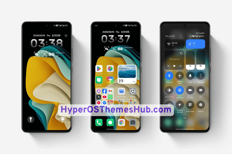 Super Transparent HyperOS Theme