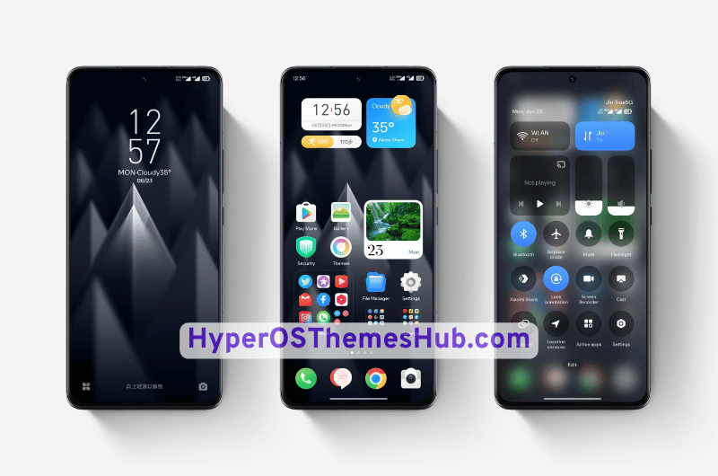 Clear Shadow HyperOS Theme