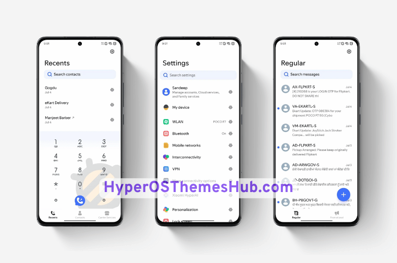 Honeycomb HyperOS Theme for Xiaomi, Redmi, & POCO 3 HyperOSThemesHub.com 2025 11 14T111905.050 Honeycomb HyperOS Theme
