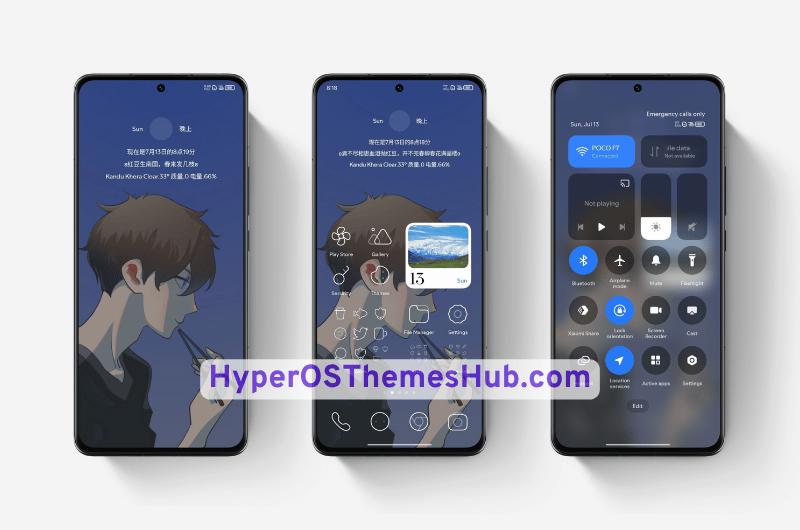 Blue Feathers HyperOS Theme for Xiaomi, Redmi, & POCO 2 HyperOSThemesHub.com 2025 11 14T112519.372 Blue Feathers HyperOS Theme