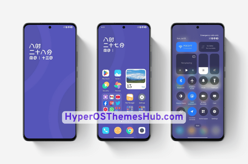 Ziqing HyperOS Theme