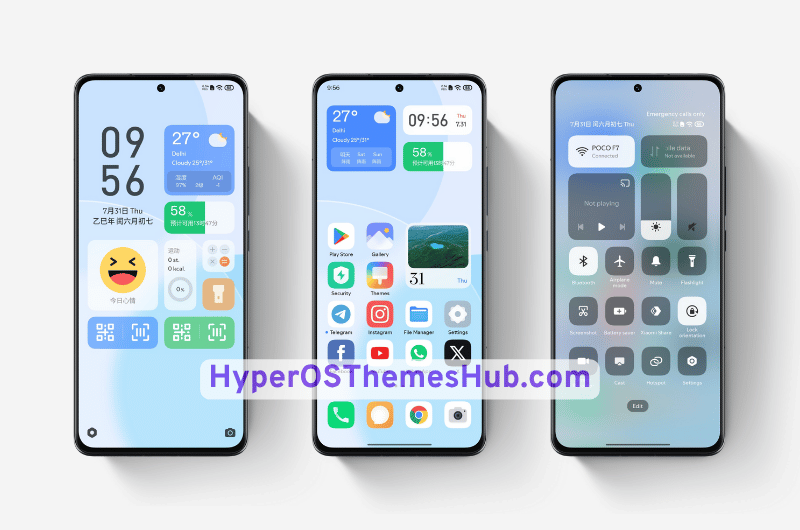 Light Shadow HyperOS Theme