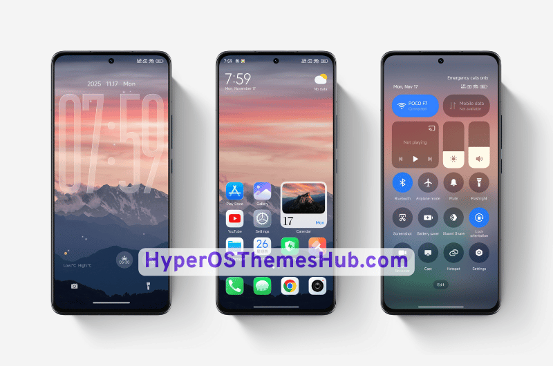 Frozen Wilds HyperOS Theme for Xiaomi, Redmi, & POCO 2 HyperOSThemesHub.com 2025 11 19T080410.894 Frozen Wilds HyperOS Theme