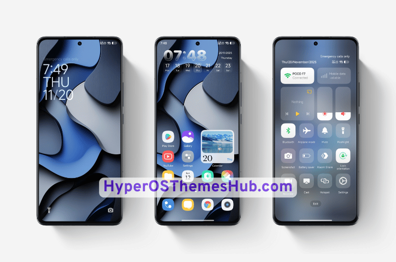 Aero Glass HyperOS Theme