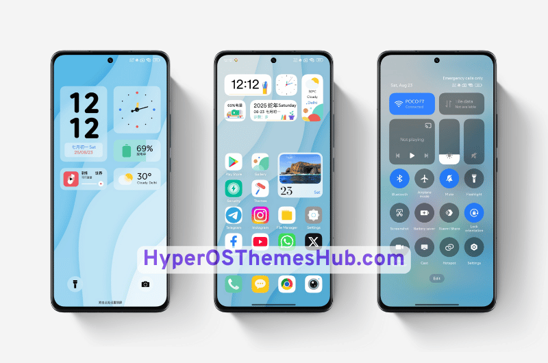 Light Summer Poetry HyperOS Theme