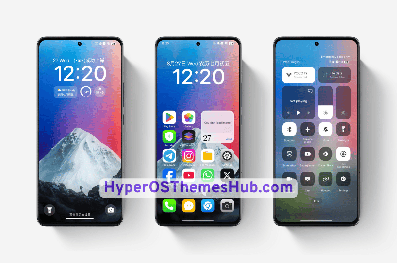 Floating OS HyperOS Theme