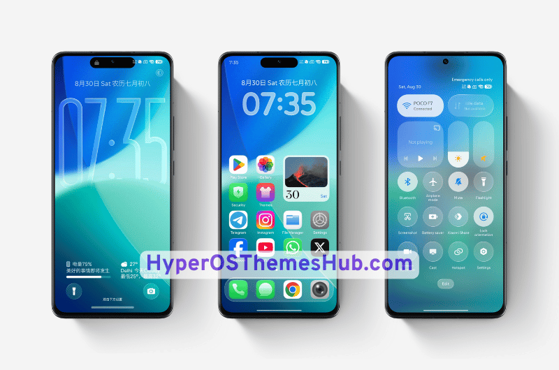 Liquid Beauty 26 HyperOS Theme