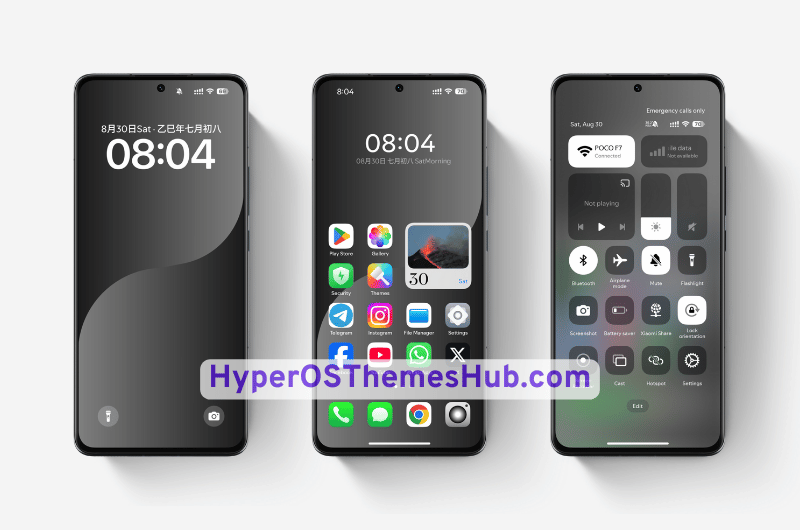 AP18 Ink Shadow Flowing Light HyperOS Theme for Xiaomi, Redmi, & POCO 2 HyperOSThemesHub.com 2025 11 29T084246.816 AP18 Ink Shadow Flowing Light HyperOS Theme