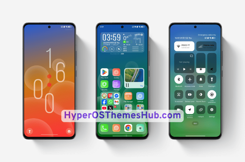 Crazy with Ice HyperOS Theme