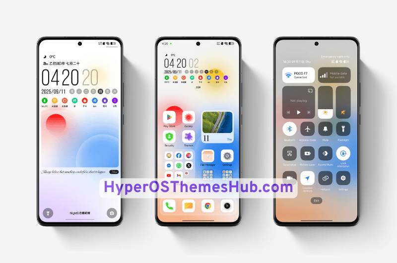 Jian Bai HyperOS Theme