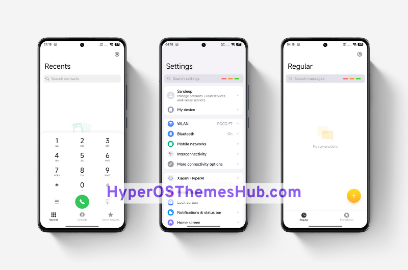 HyperOSThemesHub.com 26 Dog Fruit HyperOS 3 Theme