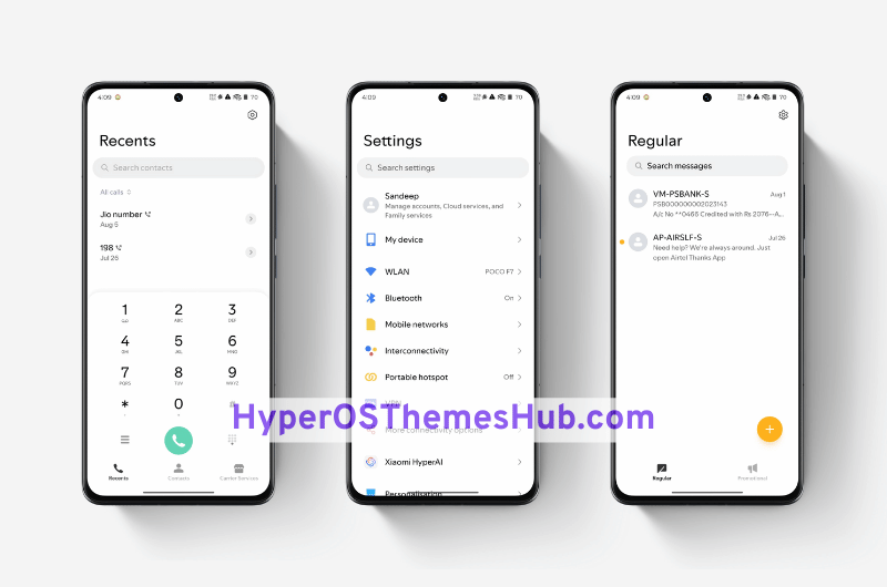 HyperOSThemesHub.com 52 1 Origin Simple HyperOS Theme