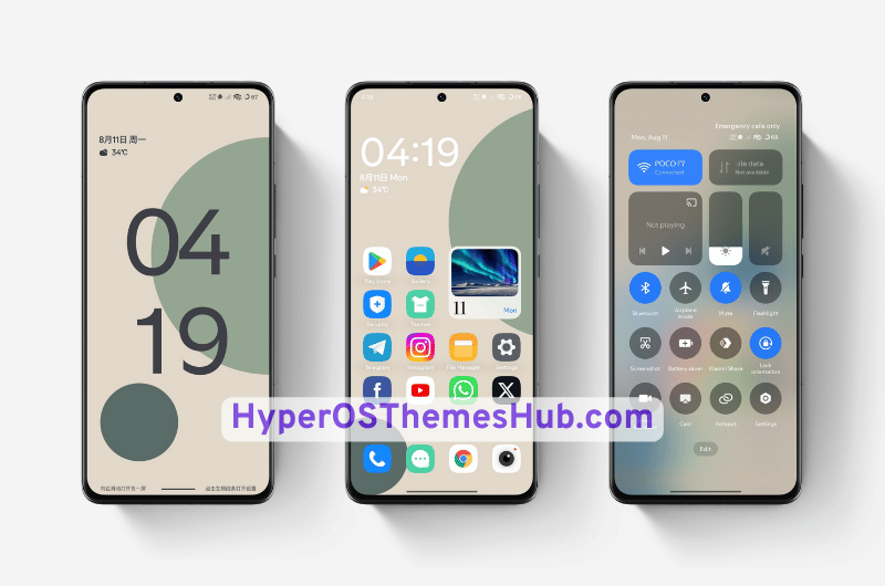 Origin HyperOS Theme for Xiaomi, Redmi, & POCO 2 HyperOSThemesHub.com 53 1 Origin HyperOS Theme