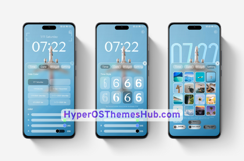Vibgyor HyperOS Theme with Liquid Glass icons 4 HyperOSThemesHub.com 53 Vibgyor HyperOS Theme