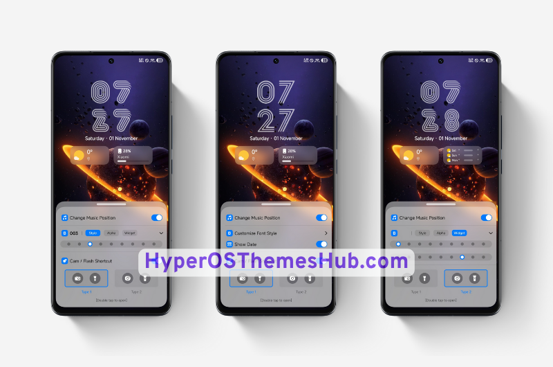HyperOSThemesHub.com 58 Galaxy 7 HyperOS Theme