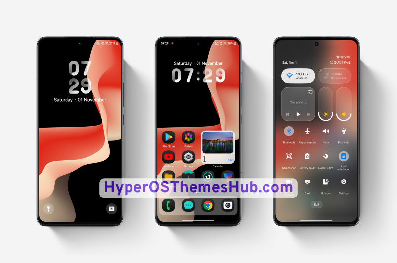 Poo-Dark HyperOS Theme