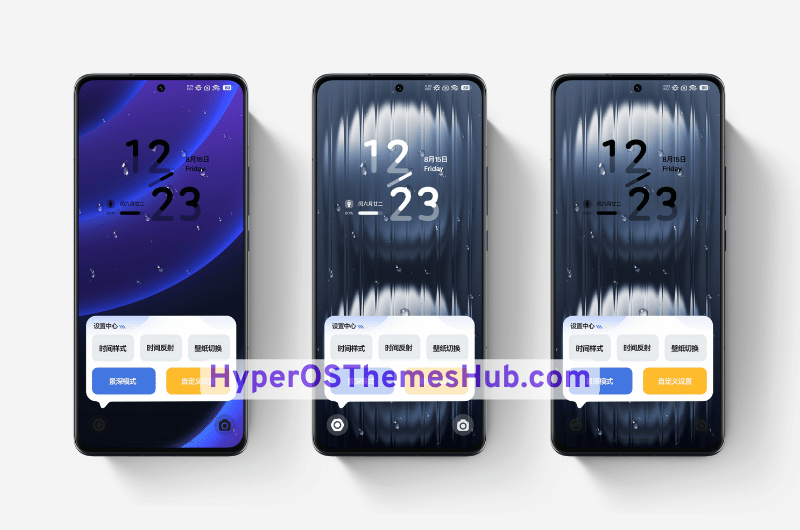 HyperOSThemesHub.com 70 1 Pseudostar HyperOS Theme