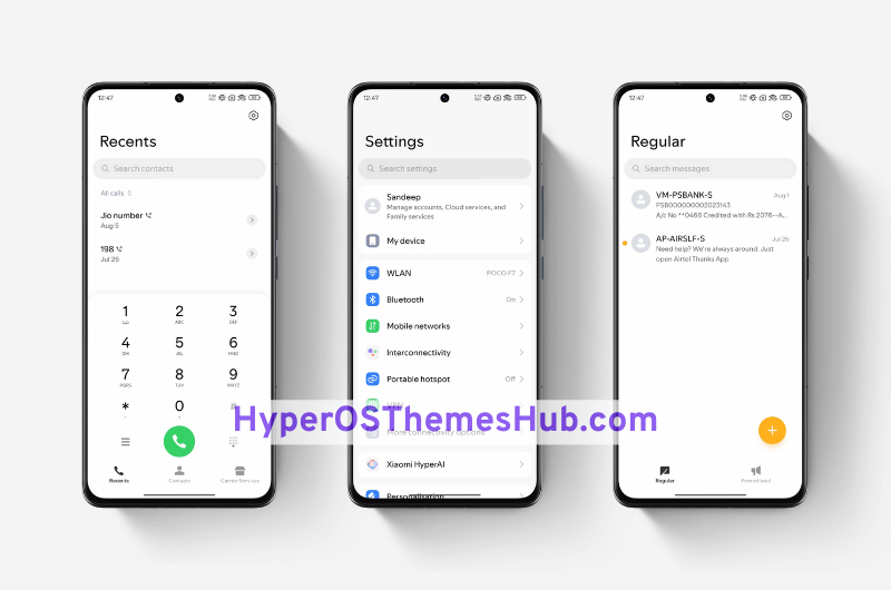 Qianxun HyperOS Theme for Xiaomi, Redmi, & POCO 3 HyperOSThemesHub.com 80 1 Qianxun HyperOS Theme