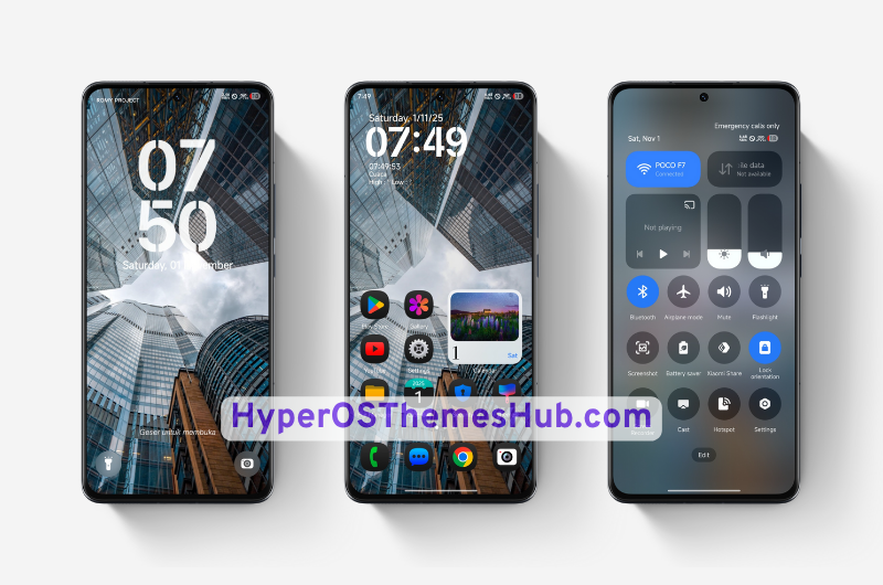 Skyscrapers HyperOS Theme