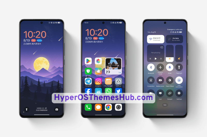 Fantasy Night HyperOS Theme