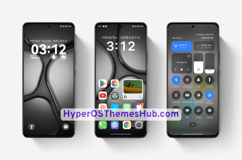 Business Shadow HyperOS Theme